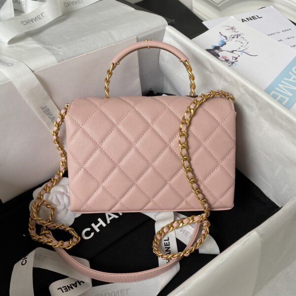 Chanel Mini Flap Bag With Top Handle